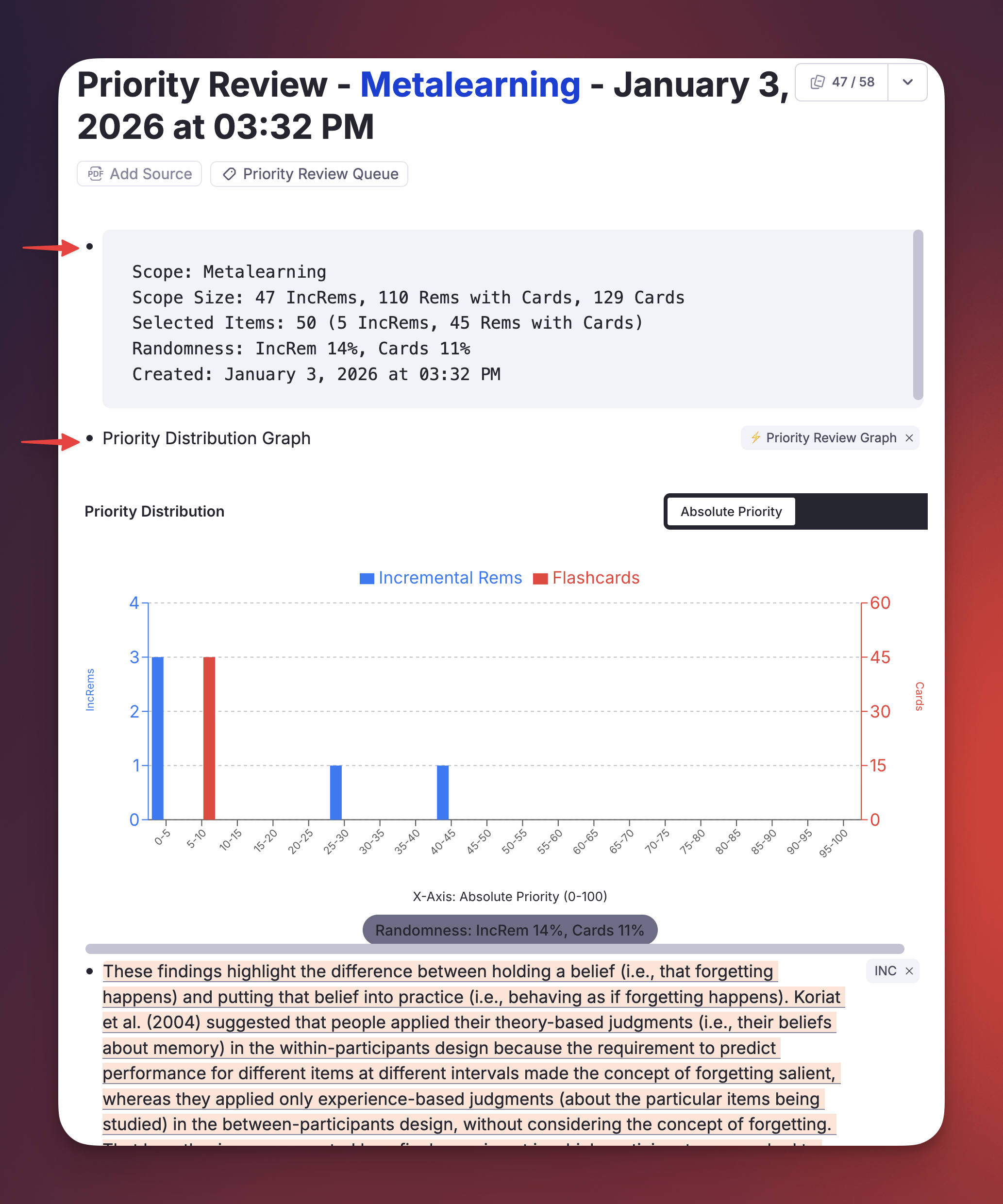 Priority Review Doc Graph